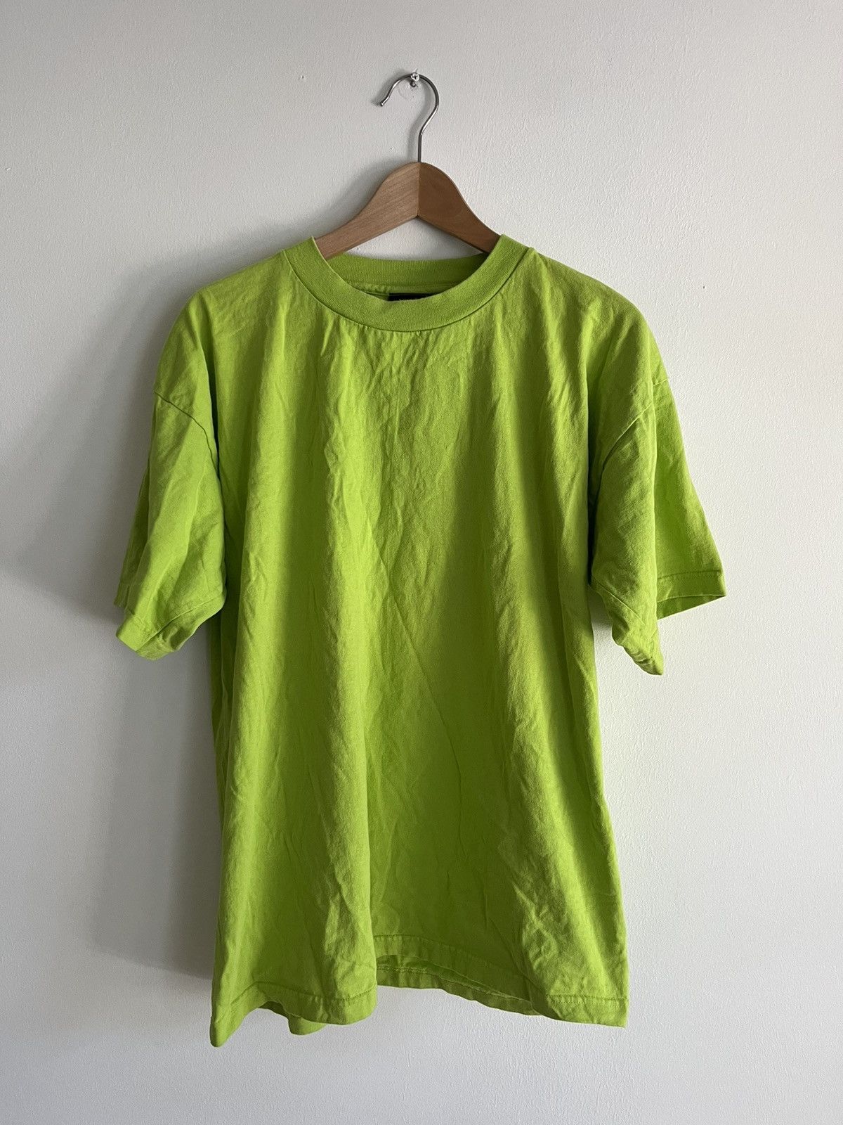 Island Force Brat Green Boxy Tee 90s Y2K Skate Rave