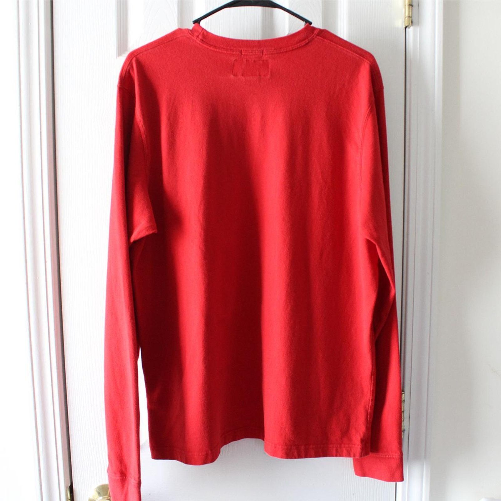 Abercrombie & Fitch Vintage 2000's Red Abercrombie and Fitch Long sleeve Size US XL / EU 56 / 4 - 5 Thumbnail