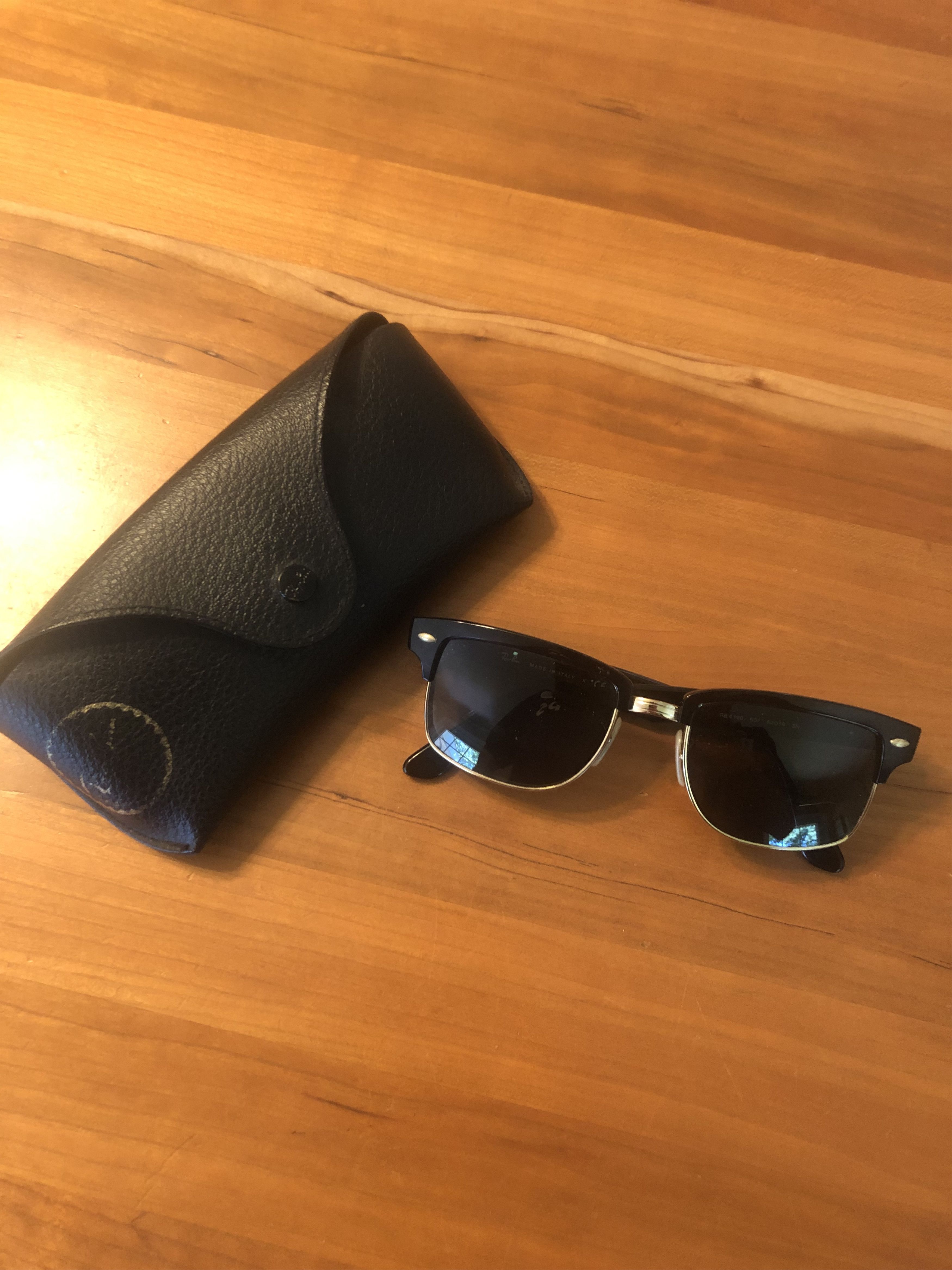 RayBan Ray Ban Clubmasters Squared Glasses FRAME ONLY Size ONE SIZE - 1 Thumbnail