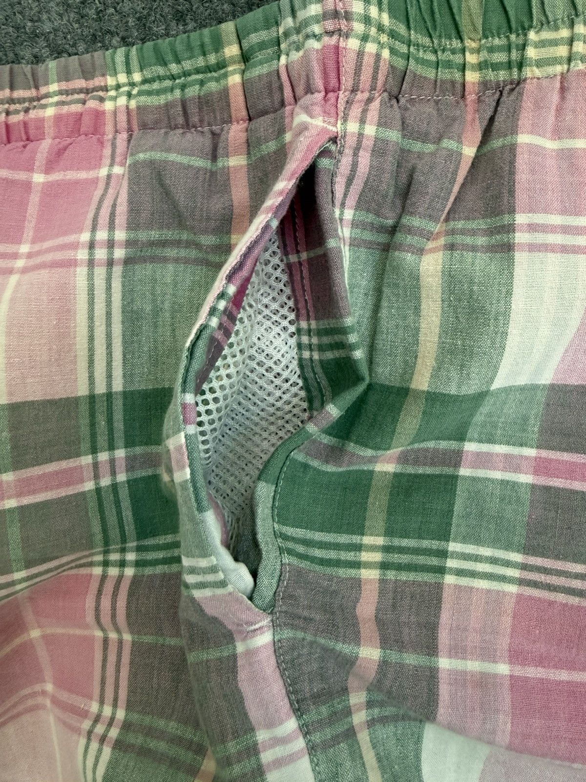 Polo Ralph Lauren Vintage Polo Ralph Lauren Plaid Swim Trunks L Cotton Size US 38 / EU 54 - 7 Thumbnail