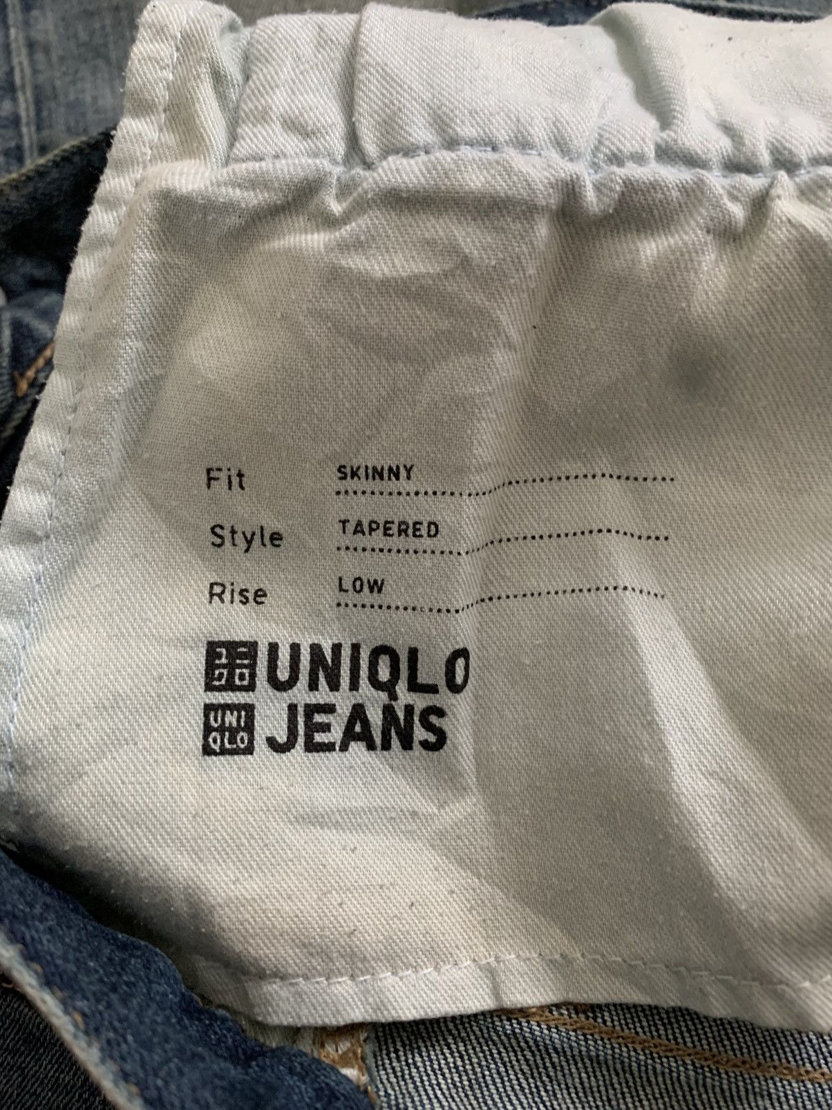 Undercover × Uniqlo Uniqlo Denim Slim Straight Redline Blue Jeans Size US 30 / EU 46 - 6 Thumbnail