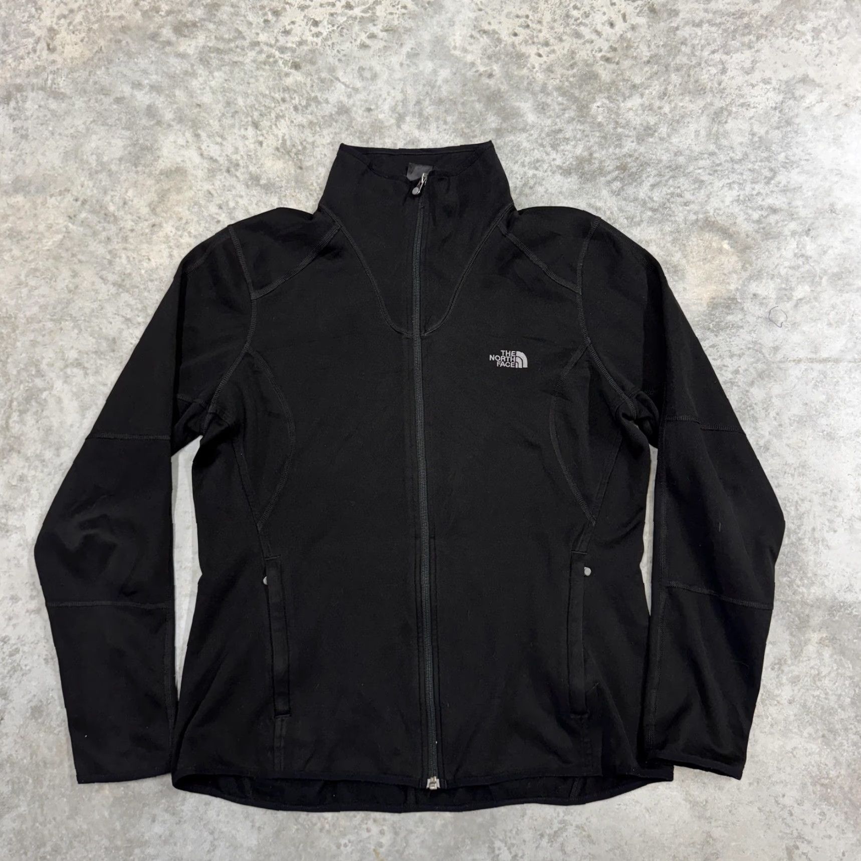 The North Face The North Face Jacket Womens Medium Black Softshell Full Zip Lightweight Outdoor Size M / US 6-8 / IT 42-44 - 2 Thumbnail