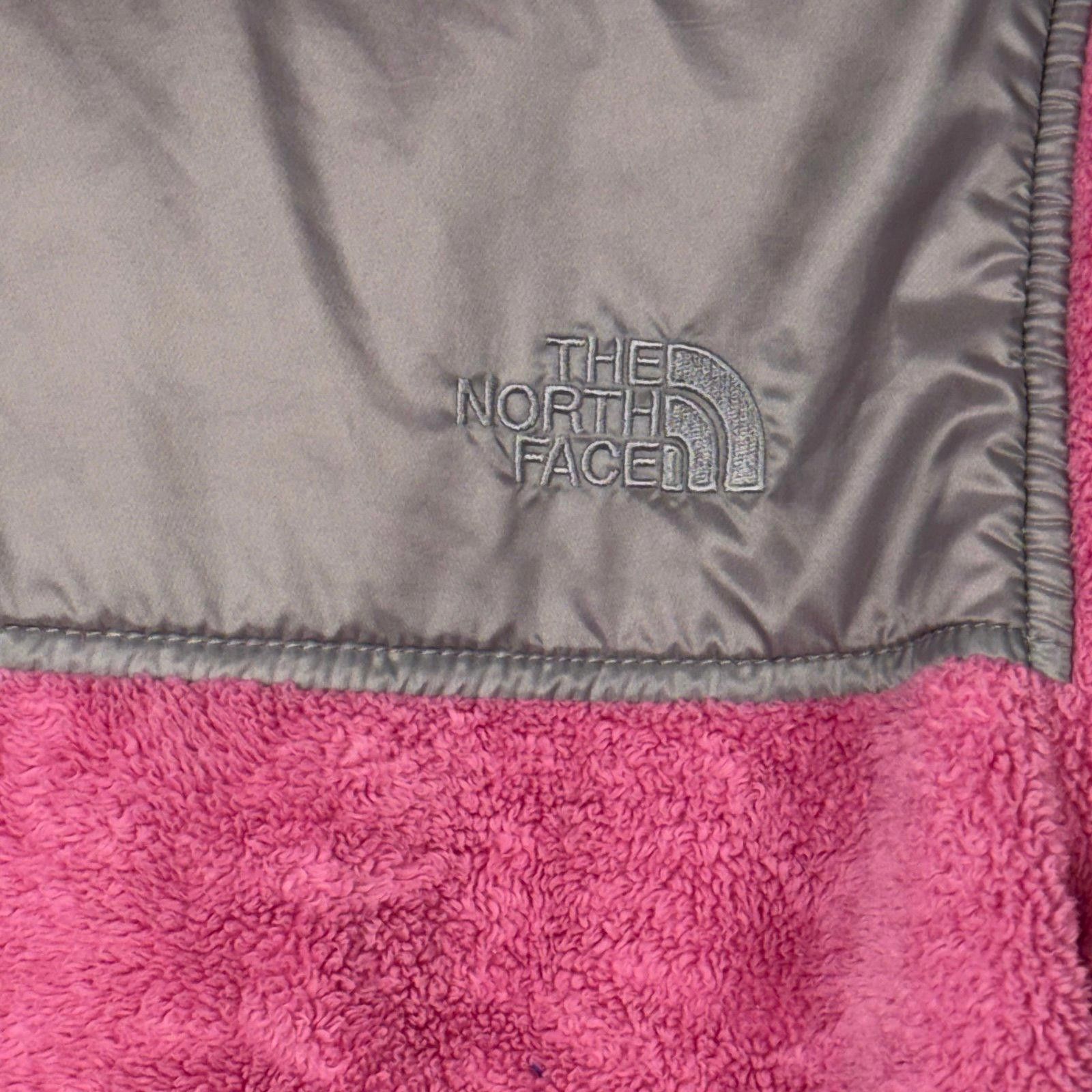 The North Face The North Face Girls' Pink Fleece Jacket XL (18) Size XL / US 12-14 / IT 48-50 - 8 Thumbnail
