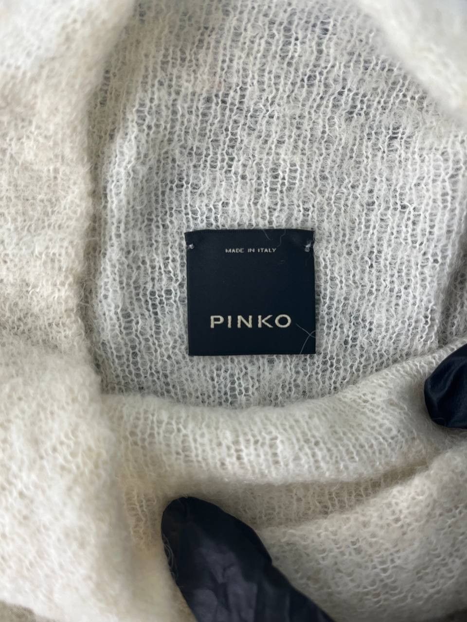 Pinko Pinko Alpaca Virgin Wool Blend Sleeve Sweater White Size S Size S / US 4 / IT 40 - 2 Thumbnail