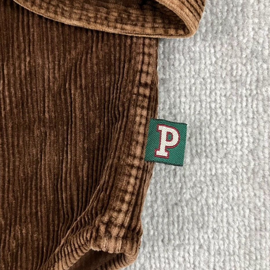 Disney VINTAGE Disney Winnie The Pooh Polo Shirt Men's XL Brown Corduroy Embroidered Short/Long Sleeve Button-Up Classic Casual Apparel Size US XL / EU 56 / 4 - 3 Thumbnail