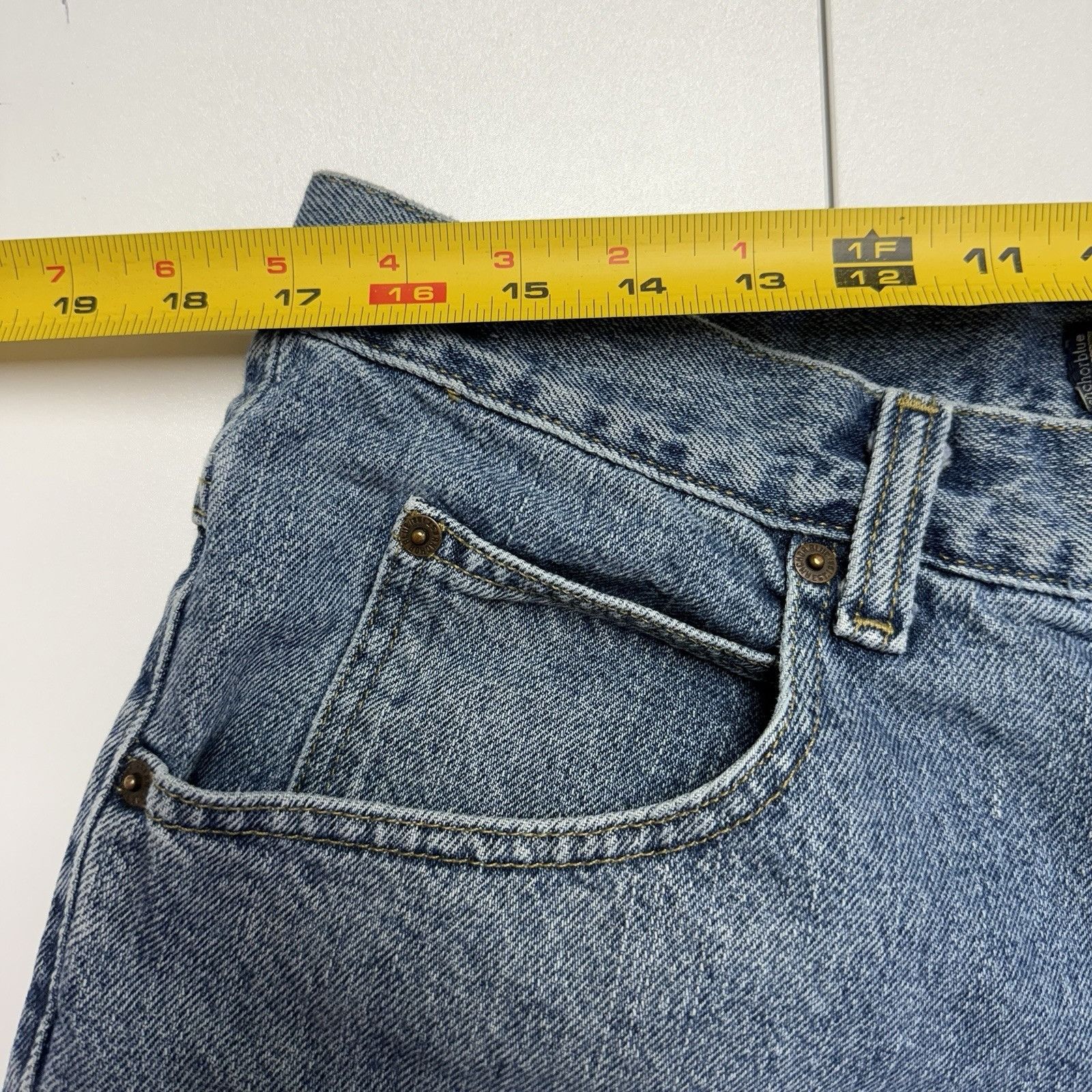 Anchor Blue × Vintage Vintage Anchor Blue Original Jeans Mens 36x30 Medium Wash Sk Size US 36 / EU 52 - 11 Thumbnail