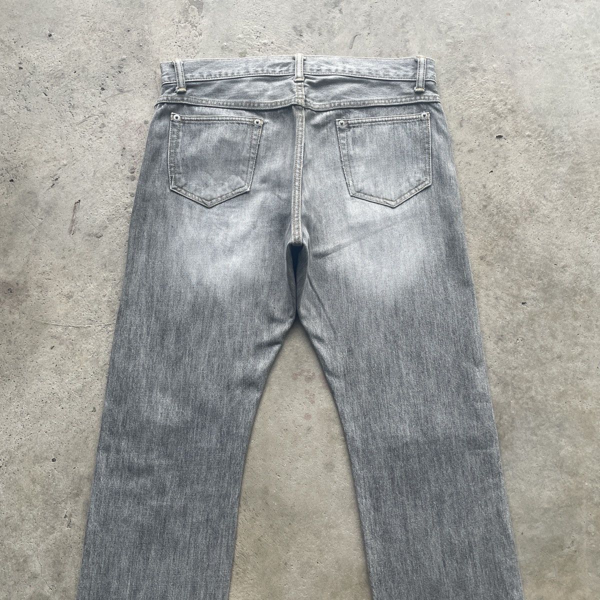 Japanese Brand W33 Vintage Japanese Distressed Faded Black Jeans Pants Size US 33 - 8 Thumbnail