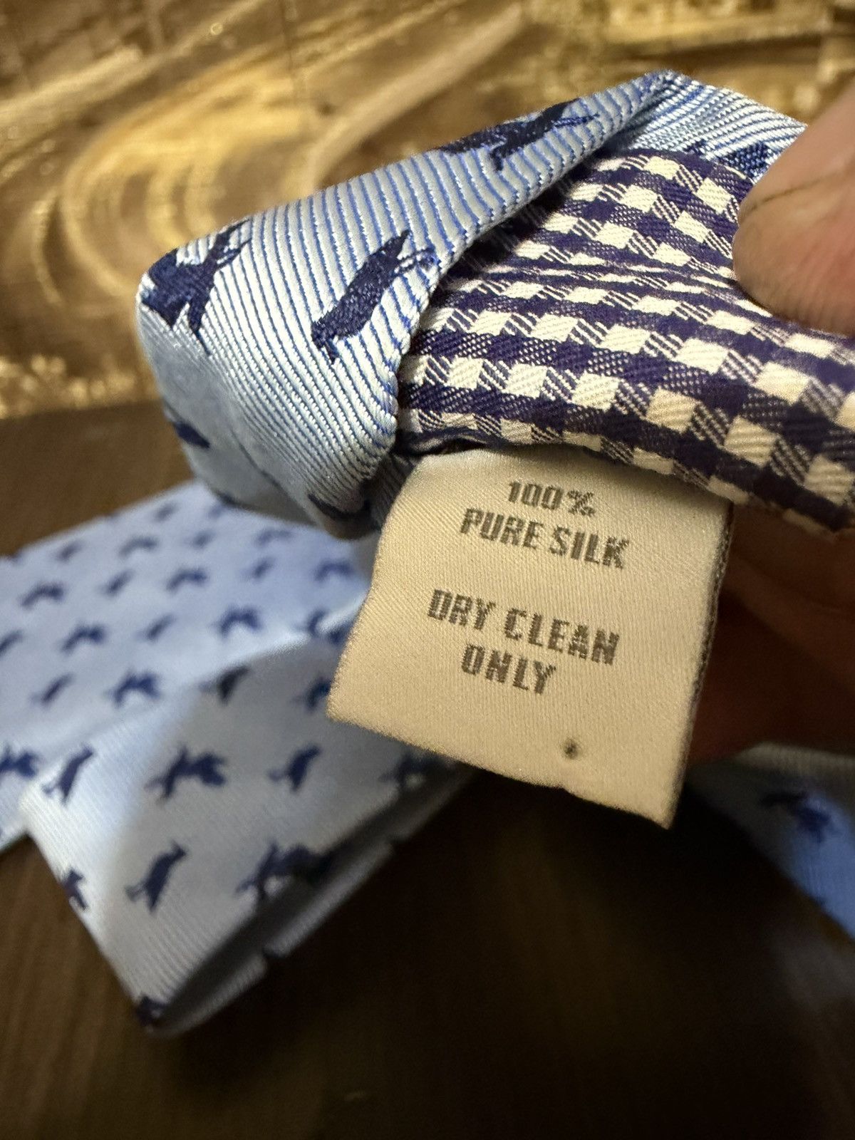 Eton Exclusive ETON Tie 100% Silk Made In ENGLAND Size ONE SIZE - 9 Thumbnail