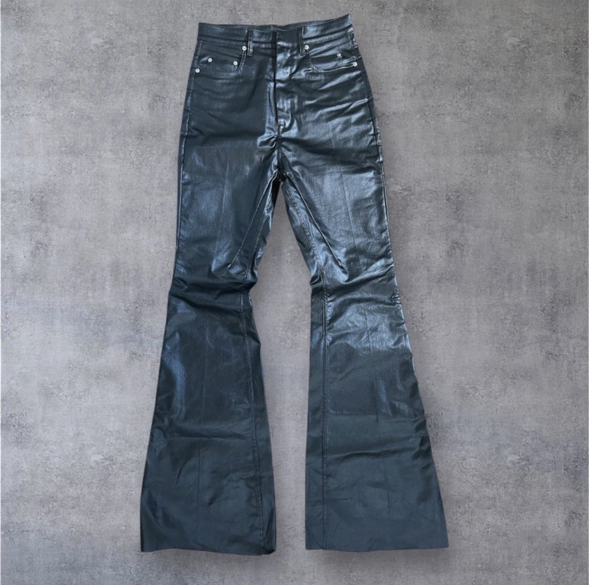 Rick Owens × Rick Owens Drkshdw Rick Owens Porterville black waxed