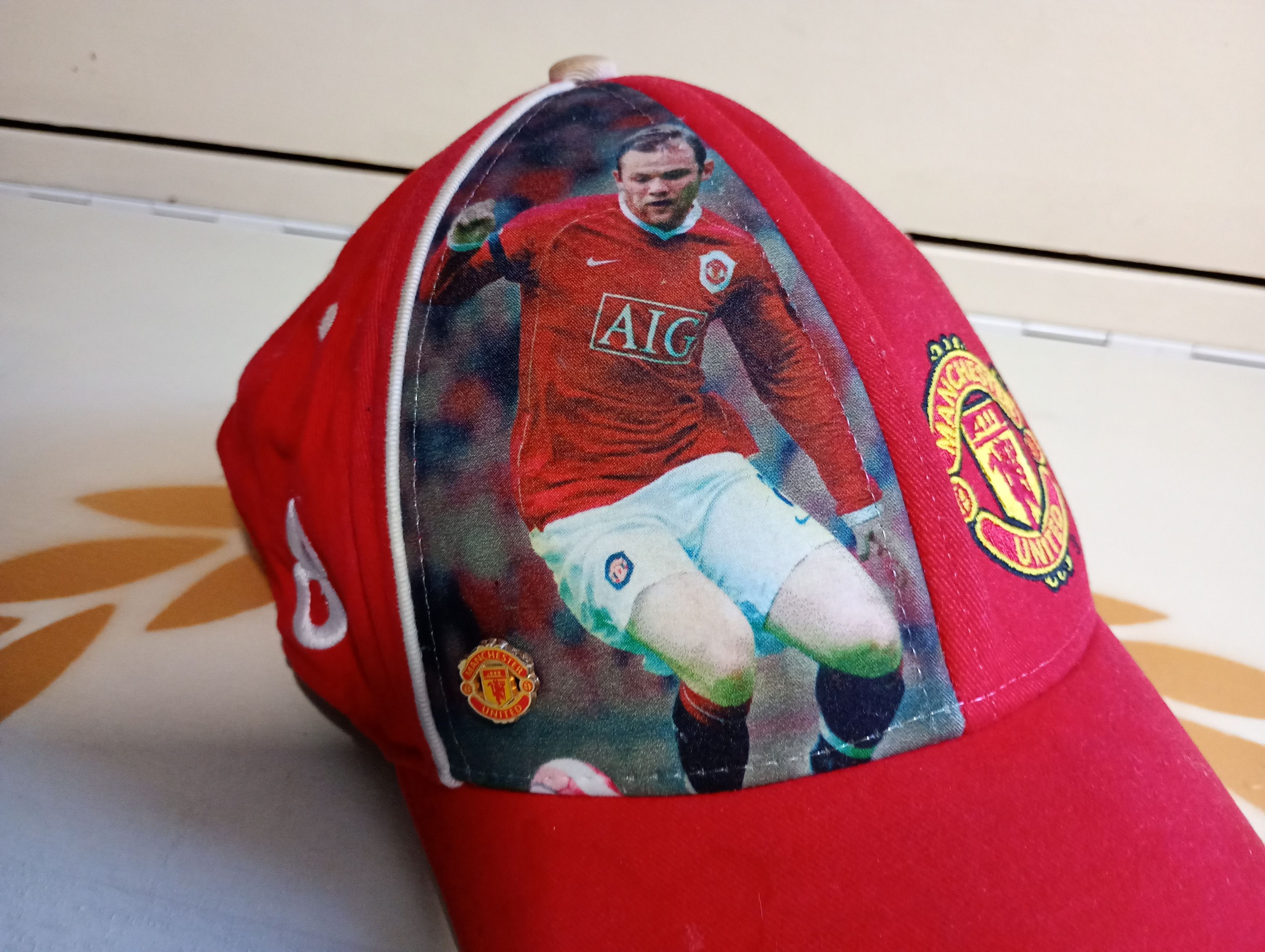 Other Manchester United #8 Rooney Fan's Cap 2006-2007 Size ONE SIZE - 3 Thumbnail
