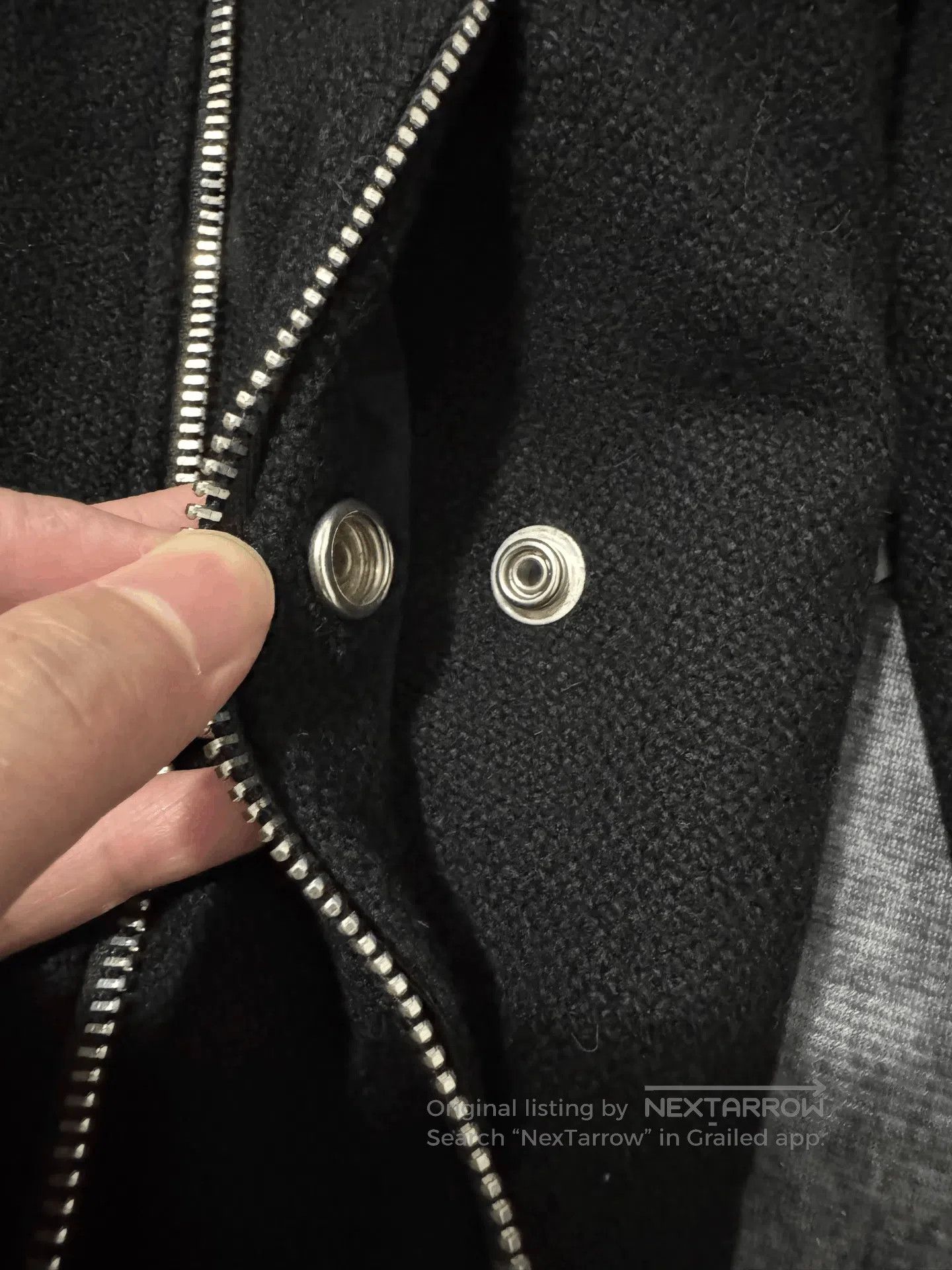 Saint Laurent Paris Saint Laurent Multi-Zipper Wool Baseball Jacket. Size US S / EU 44-46 / 1 - 4 Thumbnail