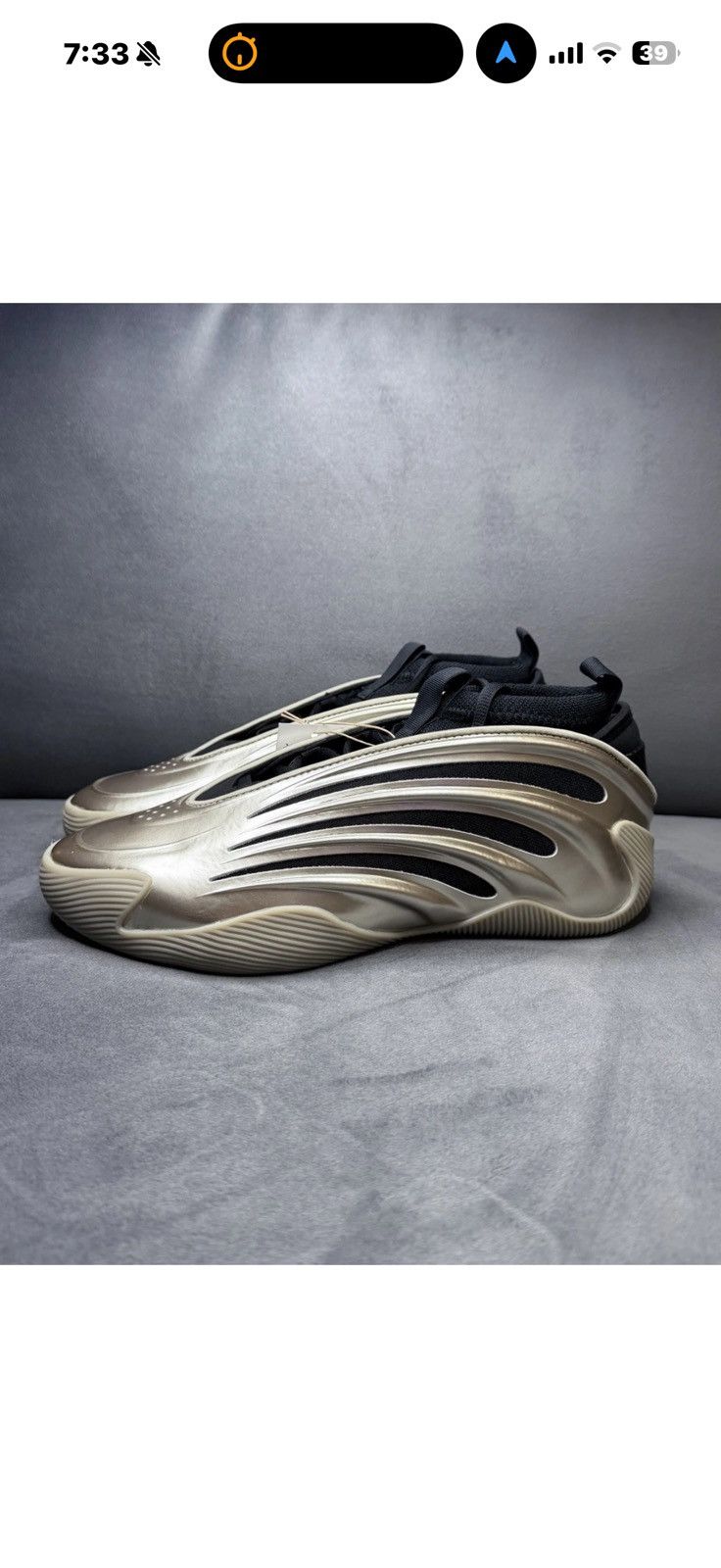 Adidas Adidas Harden Volume 9 Shoes 'Cyber Metallic' JR2506 Size US 14 / EU 47 - 7 Thumbnail
