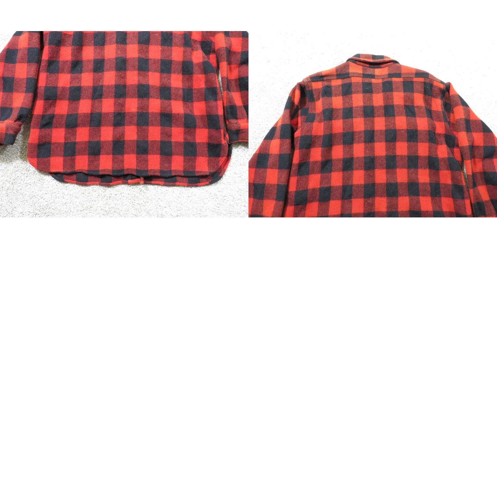 Vintage VINTAGE Frost Proof Shirt Mens 1970s Red Plaid Button-Down Flannel Long Sleeve Pocket Cotton Size US M / EU 48-50 / 2 - 8 Thumbnail