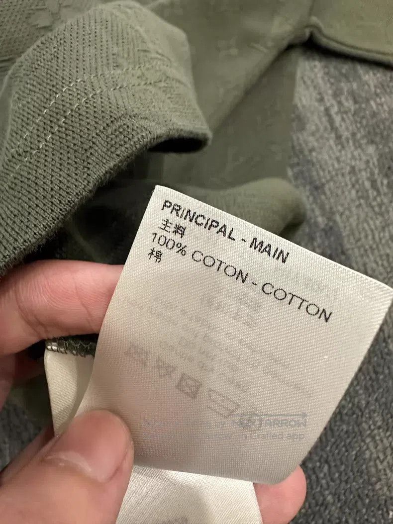 Louis Vuitton Louis Vuitton Green short-sleeved T-shirt Size US S / EU 44-46 / 1 - 6 Thumbnail