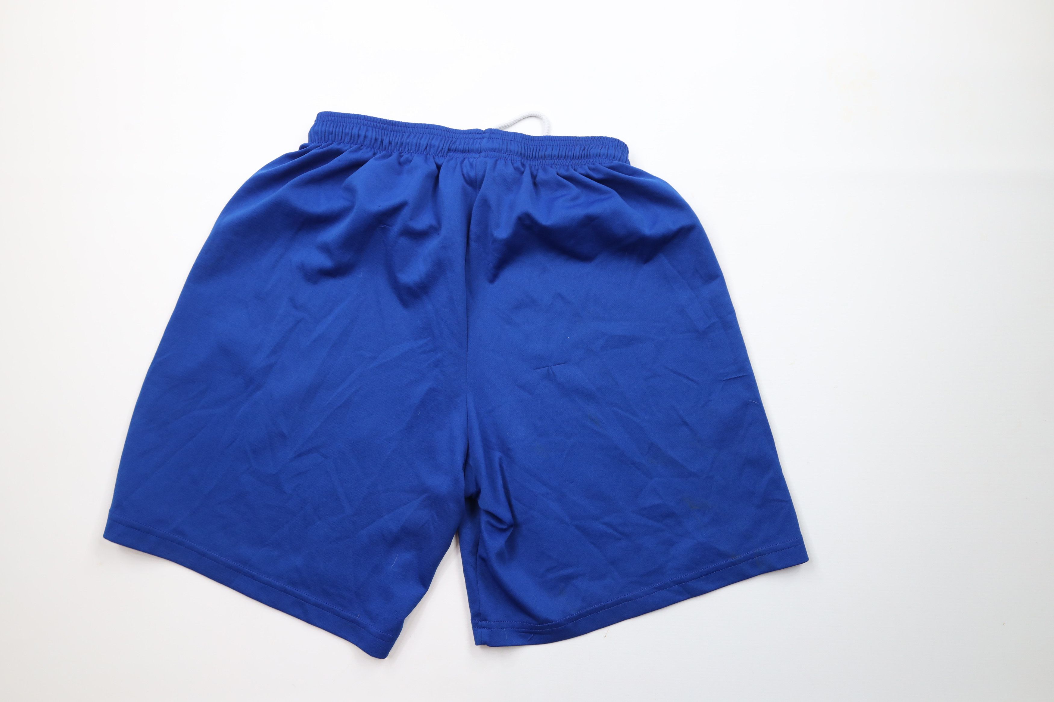 Vintage Vintage 90s Streetwear Jogging Soccer Shorts Royal Blue Size US 34 / EU 50 - 7 Thumbnail