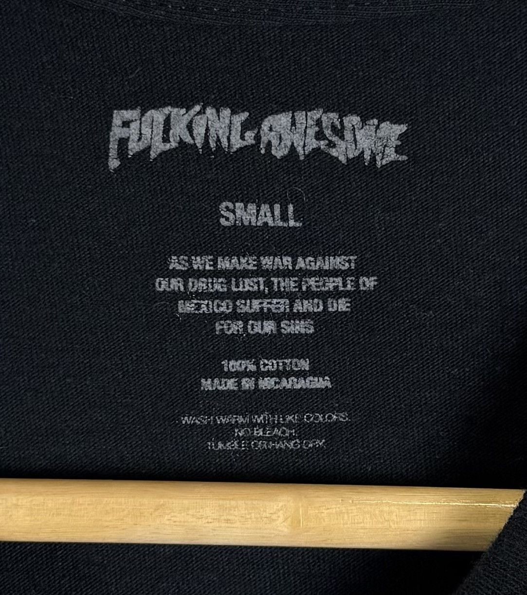 Fucking Awesome FA FuckingAwesome Skateboarding Short Sleeve T-shirt Black Size US S / EU 44-46 / 1 - 4 Thumbnail