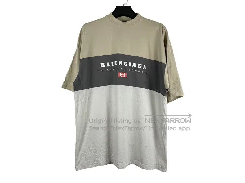 Balenciaga Balenciaga Contrast Short Sleeve Size US S / EU 44-46 / 1 - 1 Thumbnail
