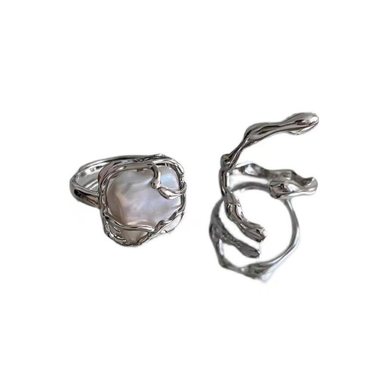 Jewelry New Design Jewelry Rings Open Size Chrome Ring (Size 7-13) Size ONE SIZE - 5 Thumbnail