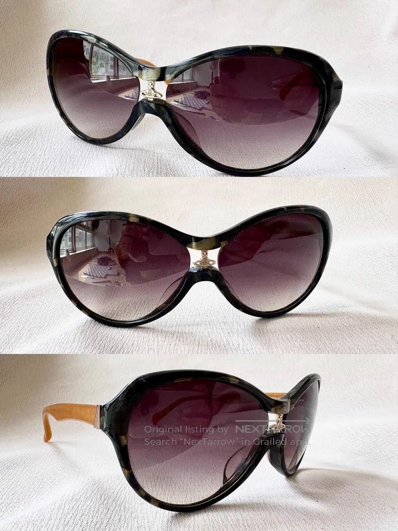 Vivienne Westwood Vivienne Westwood Purple gradient Saturn sunglasses Size ONE SIZE - 1 Thumbnail