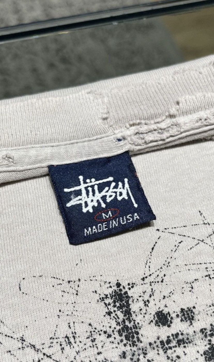 Stussy Thrashed Distressed 90’s Stussy Noise Size US M / EU 48-50 / 2 - 7 Thumbnail