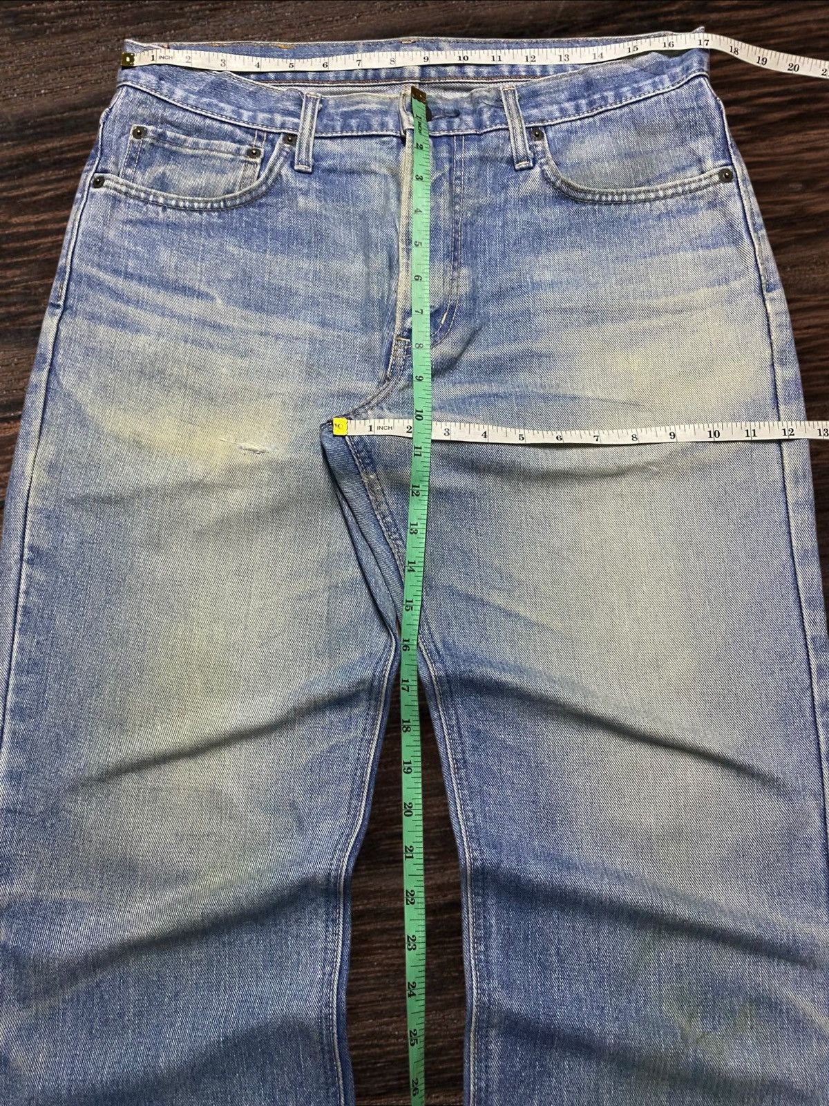 Edwin Vintage Edwin E 403 Grunge Distressed Jeans Size US 34 / EU 50 - 8 Thumbnail