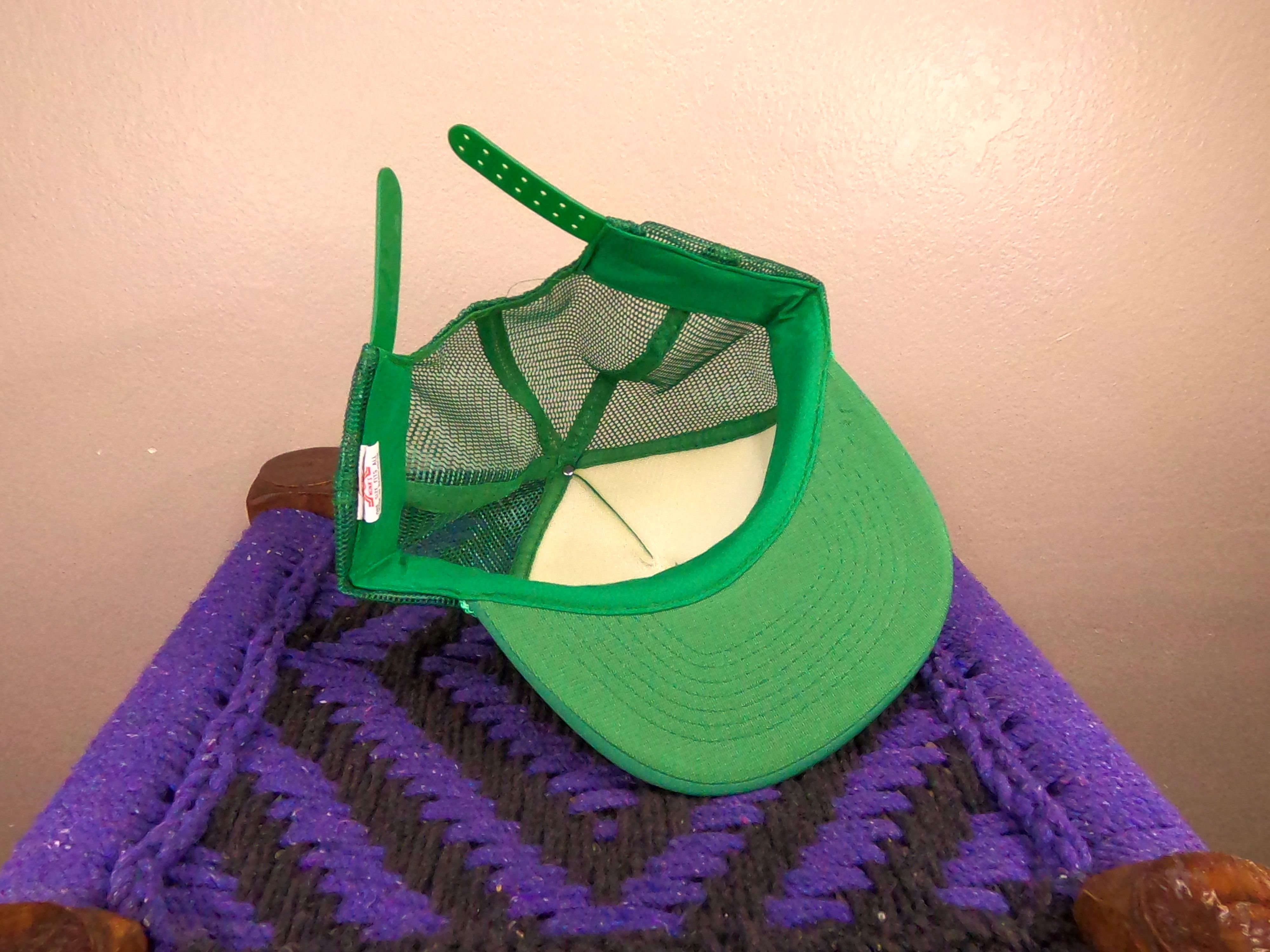 John Deere John Deere Promo Duncan Oklahoma Vintage Trucker Hat Size ONE SIZE - 5 Thumbnail