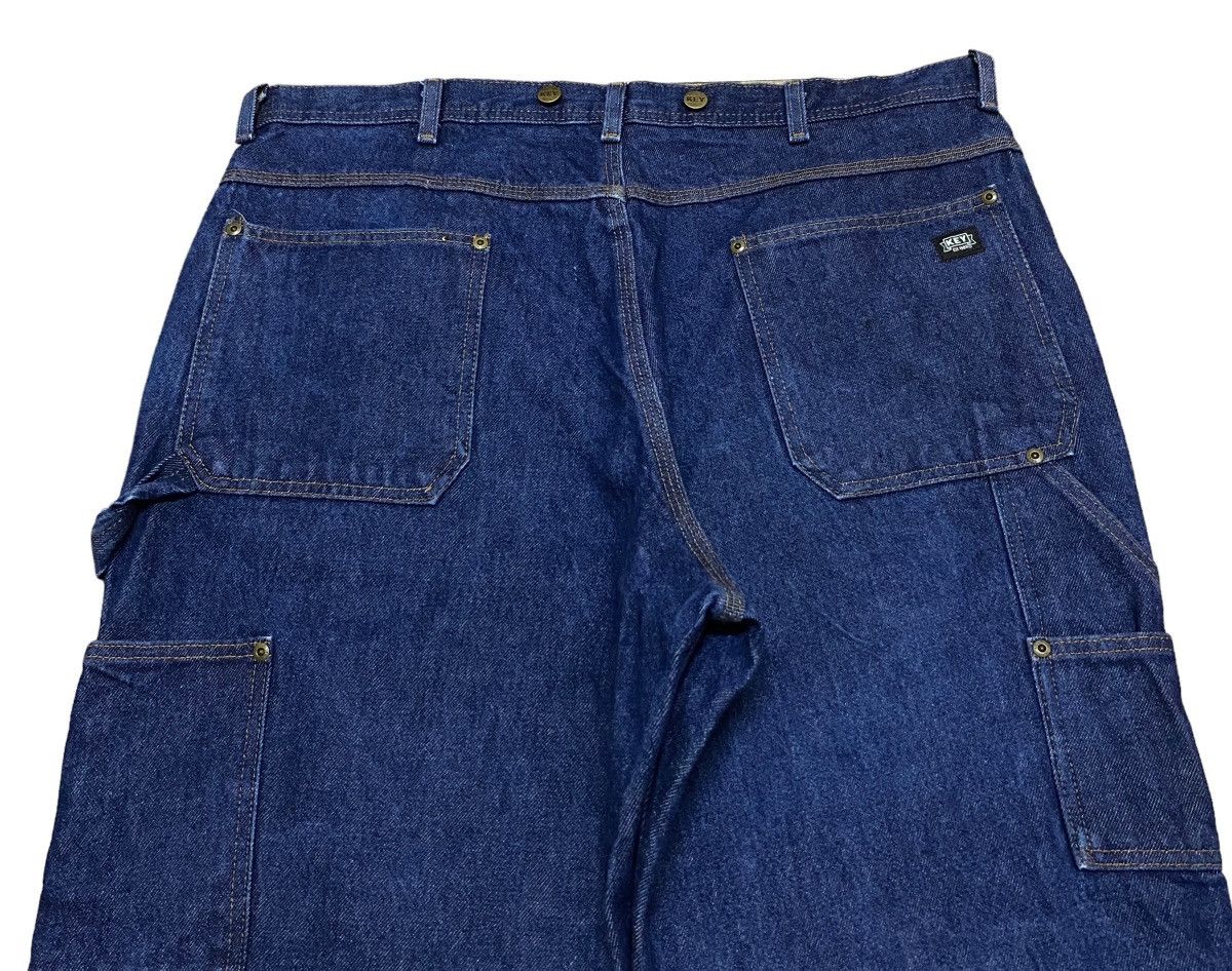 If Six Was Nine × Vintage Vintage Brand Key Double Knee Baggy Jeans 1990s Size US 40 / EU 56 - 4 Thumbnail