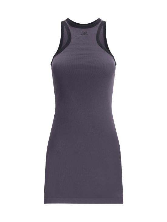 Courreges COURREGES Women Dresses 125JRO577JS0203 B155 BLUE Size M / US 6-8 / IT 42-44 - 1 Thumbnail