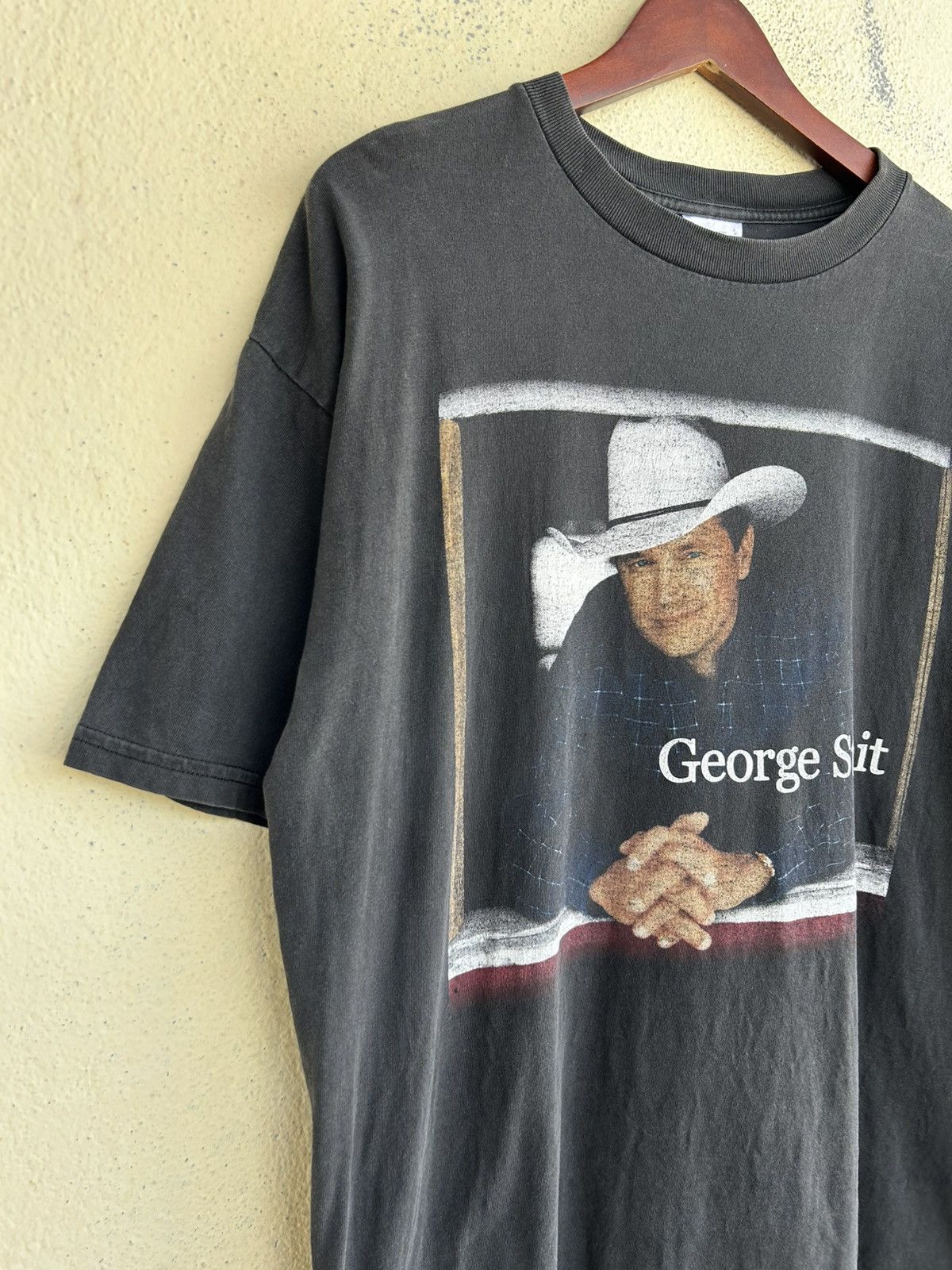 Band Tees Vintage Tultex George Strait Country Music Festival Size US XL / EU 56 / 4 - 7 Thumbnail