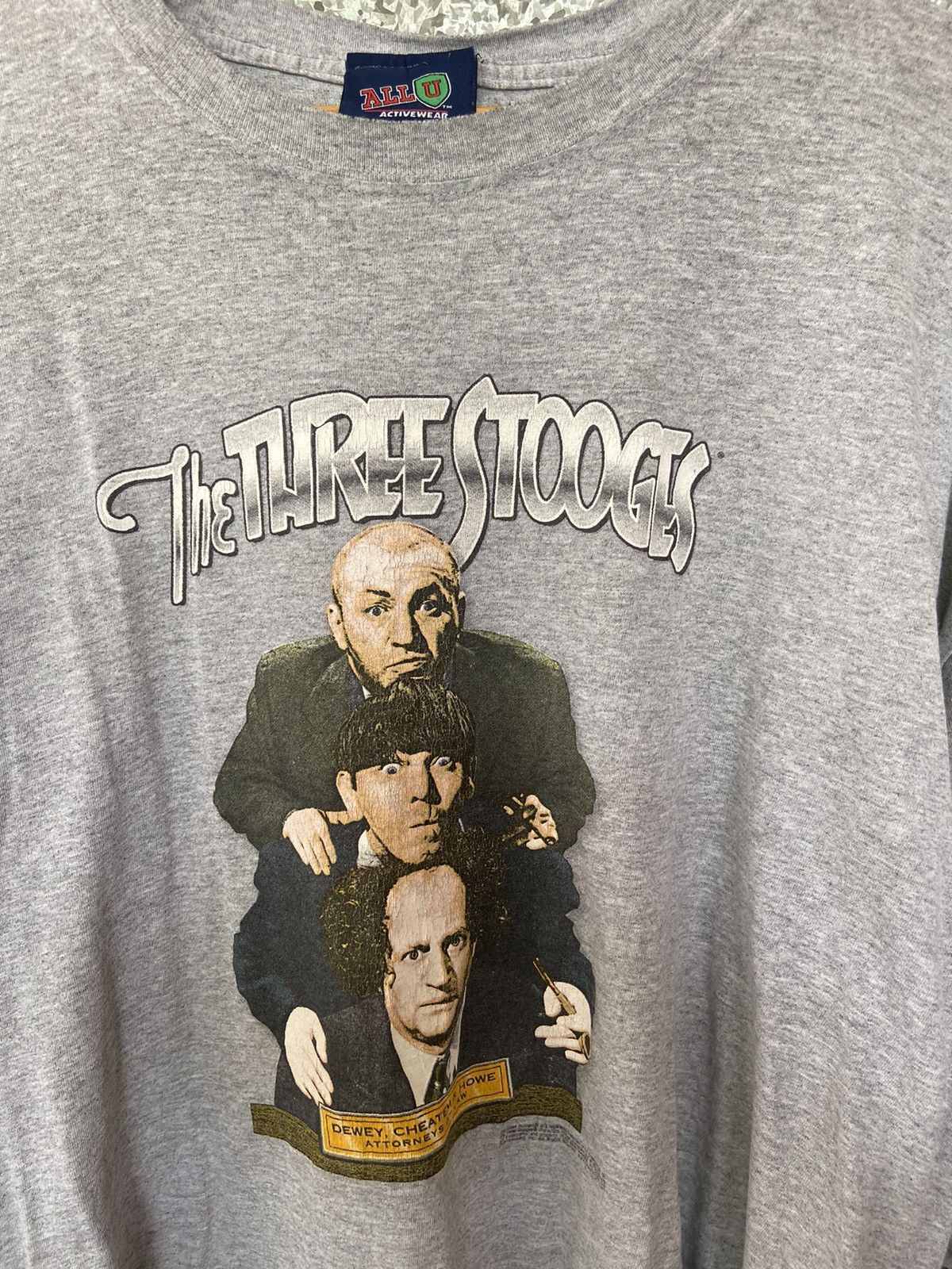Vintage 🔥 Vintage The Three Stooges t shirt movies Size US XL / EU 56 / 4 - 1 Thumbnail