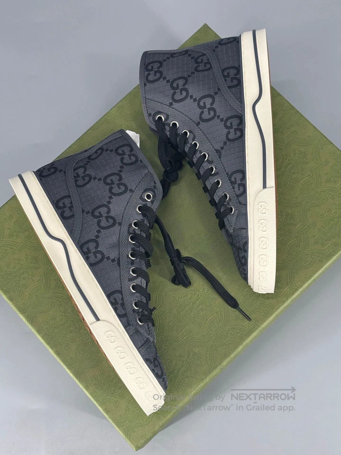 Gucci gucci high-top sneakers for men. Size US 5.5 / EU 38 - 3 Thumbnail