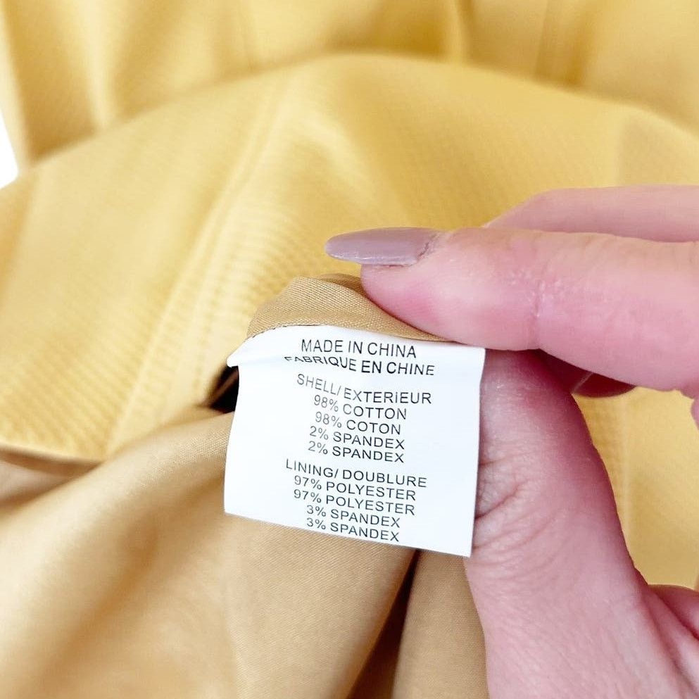 Theory Theory Franita Yellow Sheath Dress Sz 4 Size S / US 4 / IT 40 - 3 Thumbnail
