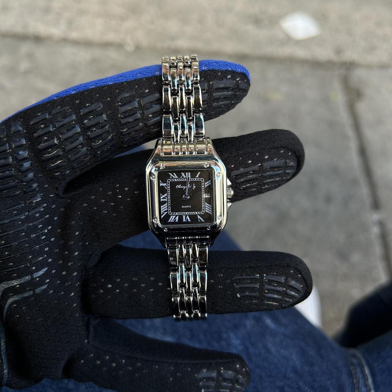 Vintage Vintage 2000s Style Black Rectangular Quartz Face Watch Size ONE SIZE - 5 Thumbnail