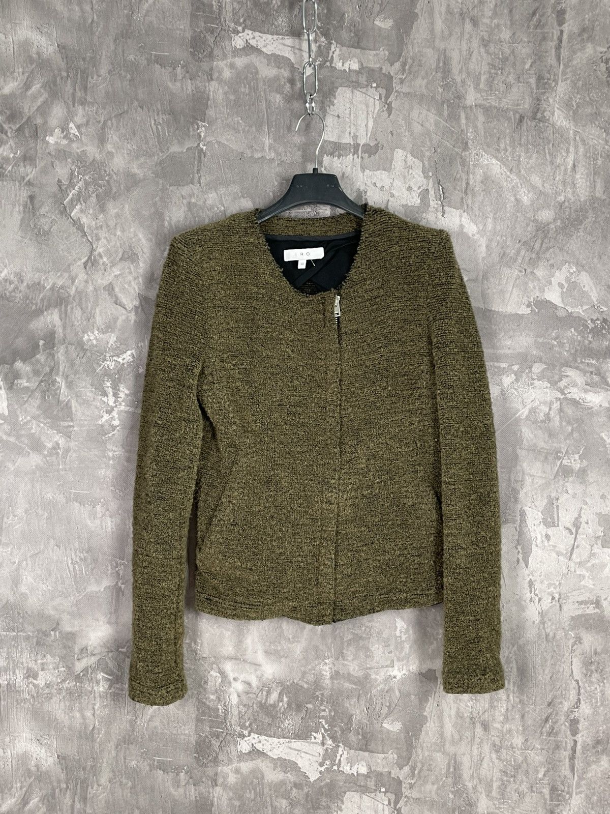 Iro × Japanese Brand Iro Avant Garde Margiela Style Y2K Fur Wool Archive Jacket Size XS / US 0-2 / IT 36-38 - 1 Thumbnail