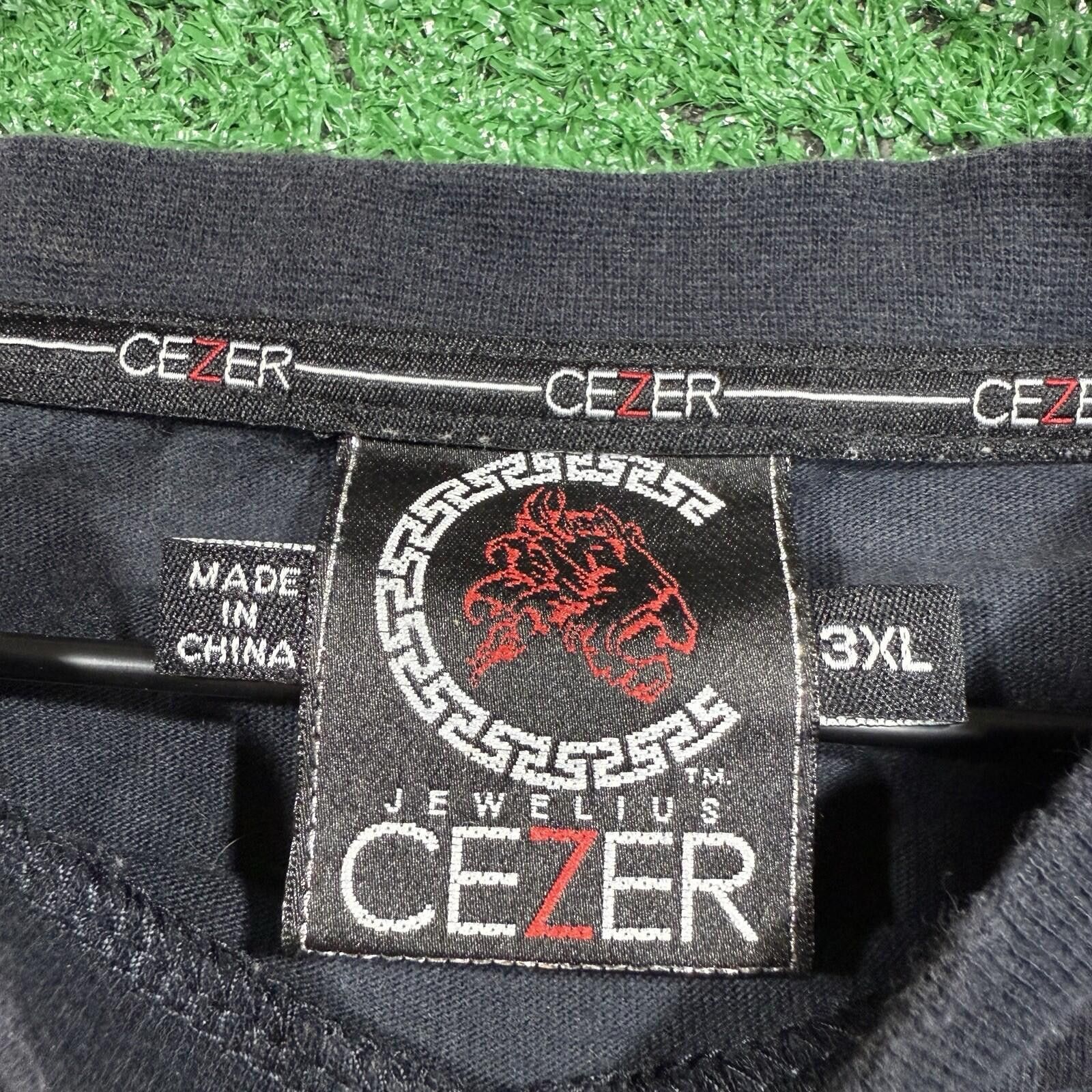 Cedarwood State CEZER Jewelius Y2K Long Sleeve Shirt 3XL Graphic Studded Size US XXL / EU 58 / 5 - 5 Thumbnail