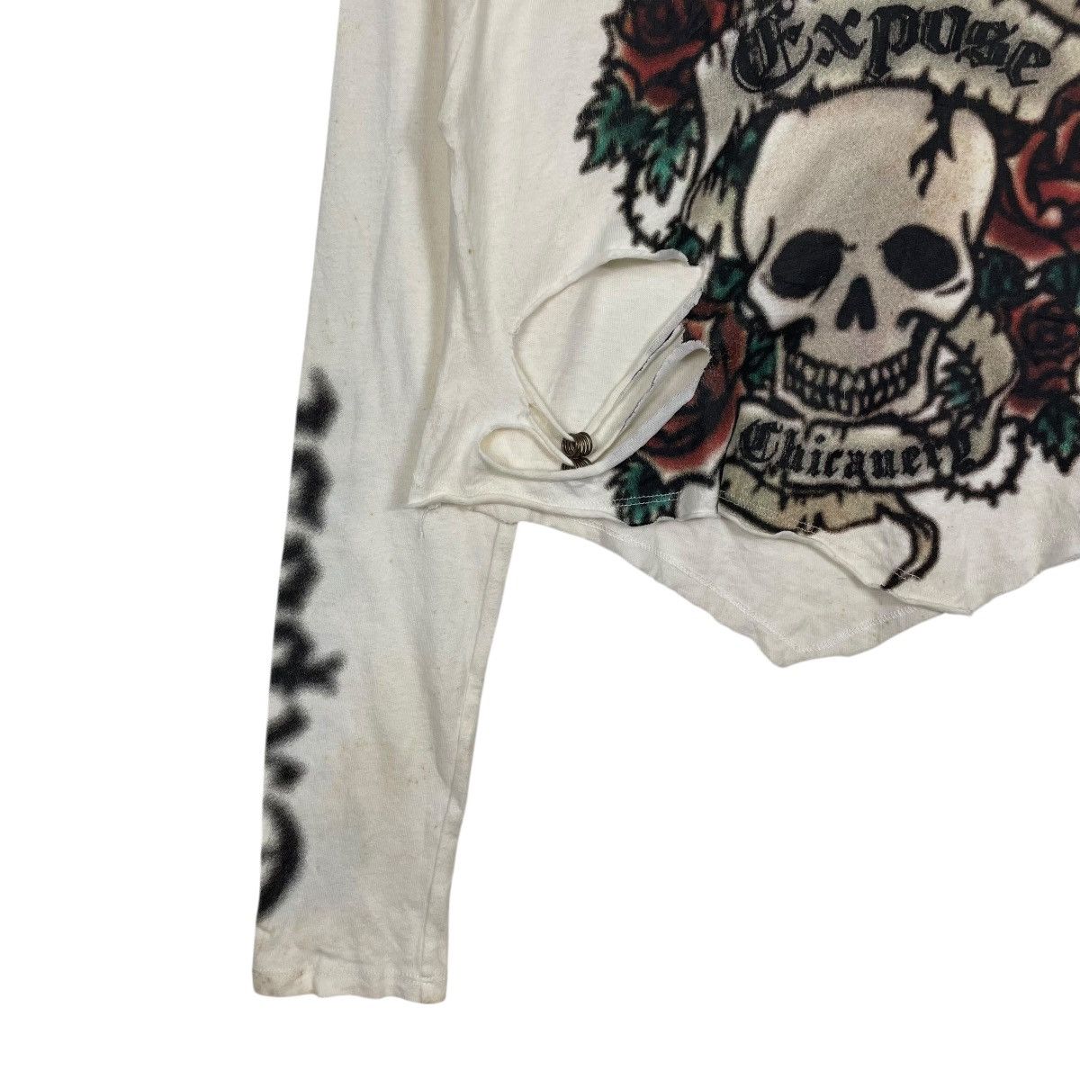 Dig Deep Japanese Brand Dig Deep Skull Punk Tee Size L / US 10 / IT 46 - 3 Thumbnail