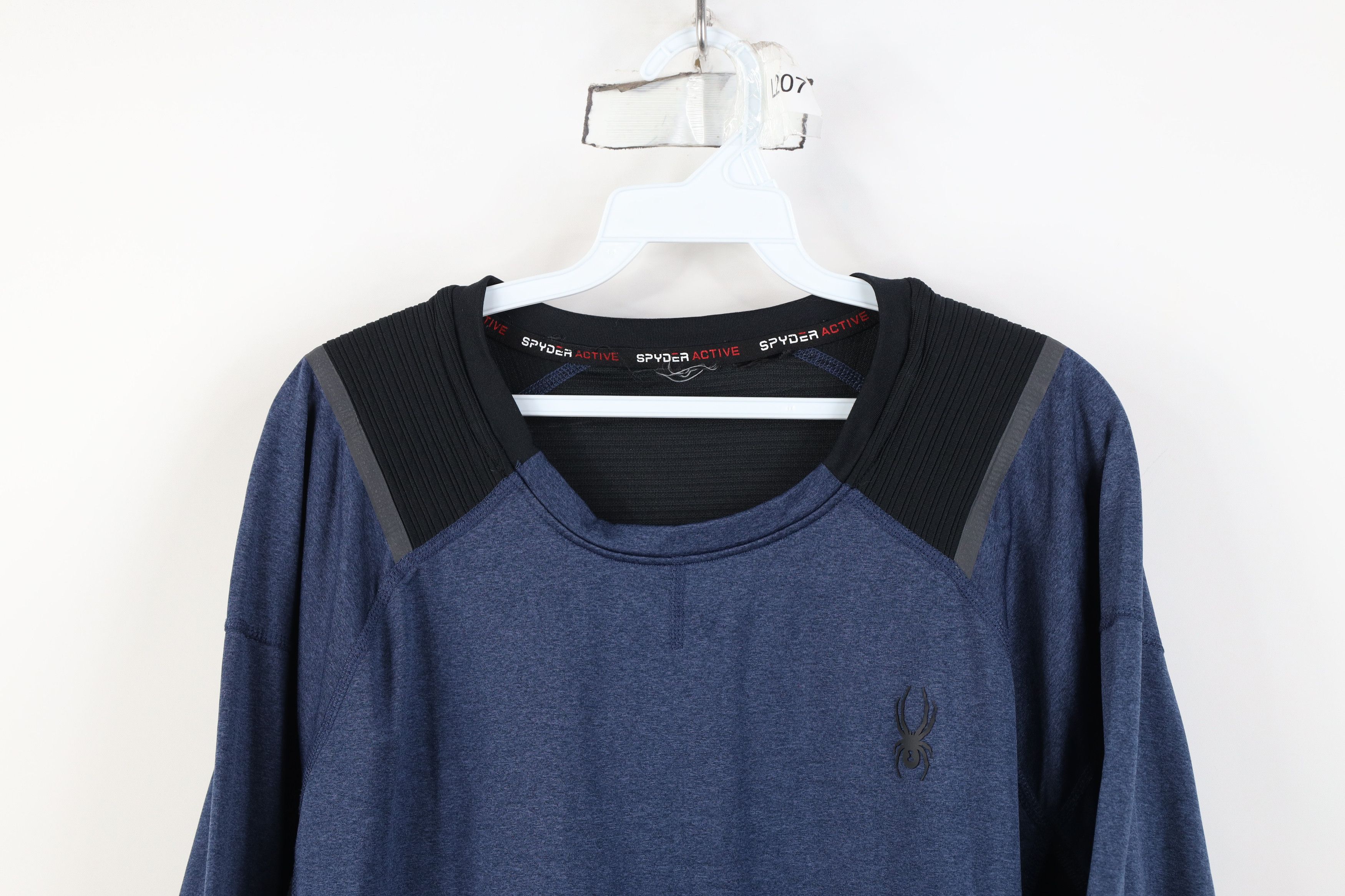 Spyder Spyder Lined Stretch Reflective Long Sleeve Sweatshirt Blue Size US XL / EU 56 / 4 - 2 Thumbnail