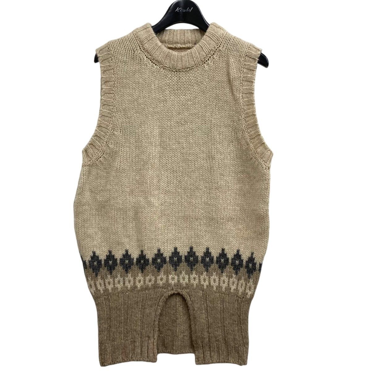 Kapital kapital 3G Wool Nordic pattern knit vest Size US S / EU 44-46 / 1 - 1 Thumbnail