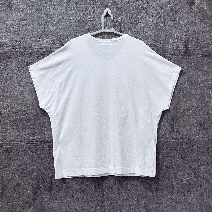 Issey Miyake × Ne-Net NE-NET NYA x ISSEY MIYAKE – Big Logo Pink Metallic T-shirt Size L / US 10 / IT 46 - 2 Thumbnail