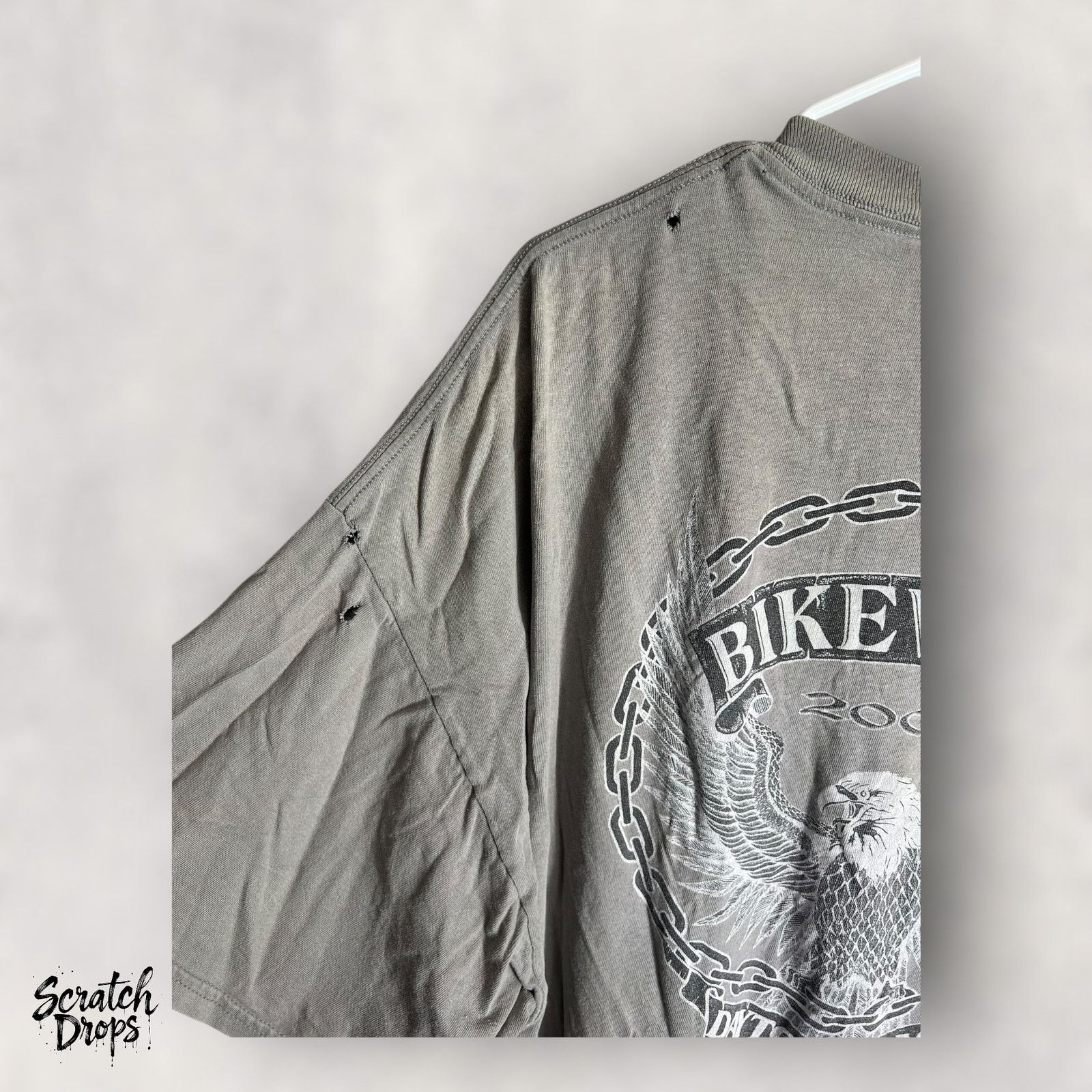 Jerzees Jerzees Vintage 2006 Lightning Shirt 2XL Faded Rare Daytona Size US XXL / EU 58 / 5 - 5 Thumbnail