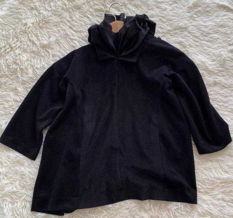 Comme des Garcons Comme Des Garcons Shirt collar deformed black Size S / US 4 / IT 40 - 2 Thumbnail