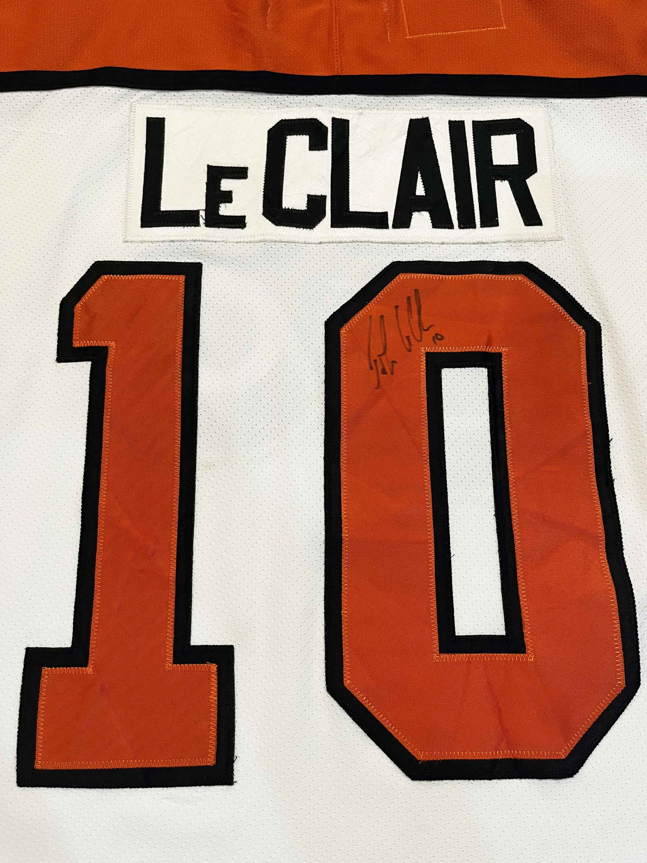 Ccm × NHL CCM Philadelphia Flyers LeCLAIR #10 NHL Hockey Jersey Size US XL / EU 56 / 4 - 5 Thumbnail