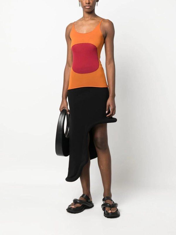 Marni o1y1125 Blouse in Orange/Red Size XS / US 0-2 / IT 36-38 - 5 Thumbnail