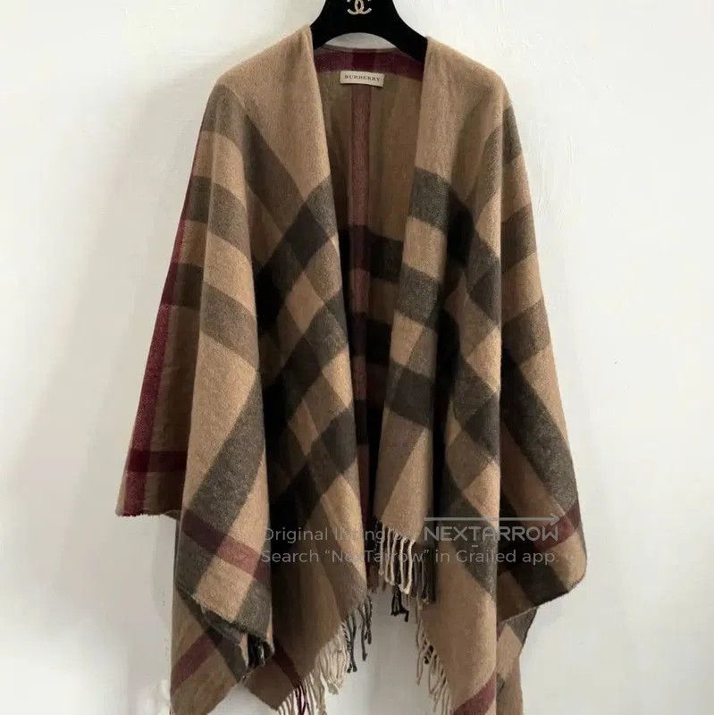 Burberry Wool Jacket in Dark Brown.