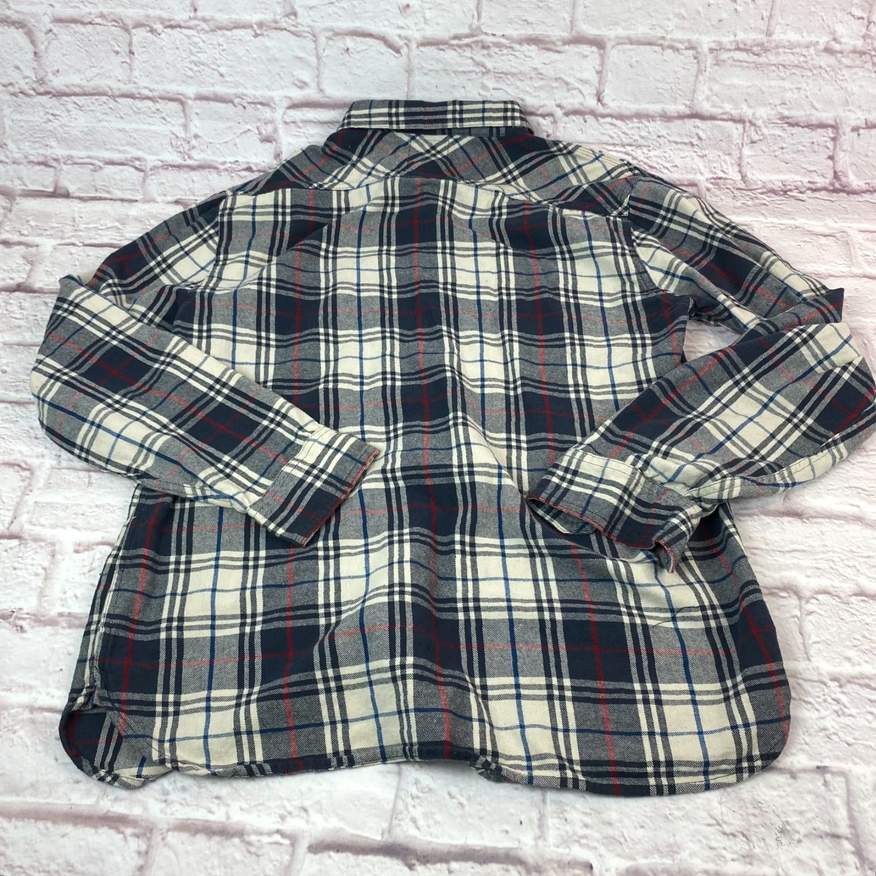 Levi's Levi's Mens Western Plaid Shirt XL Blue Button-Up Cowboy Western Shirt Size US XL / EU 56 / 4 - 5 Thumbnail