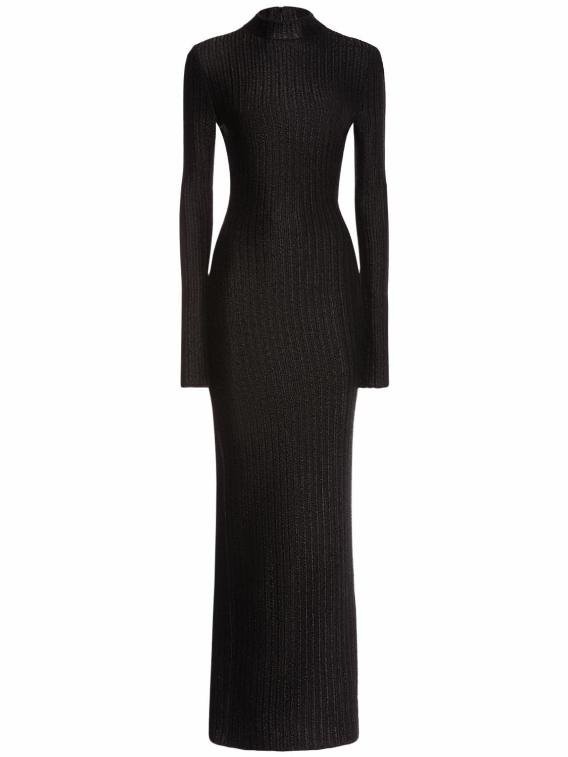 Tom Ford o1y0126 Maxi Dress in Black Size XS / US 0-2 / IT 36-38 - 1 Thumbnail