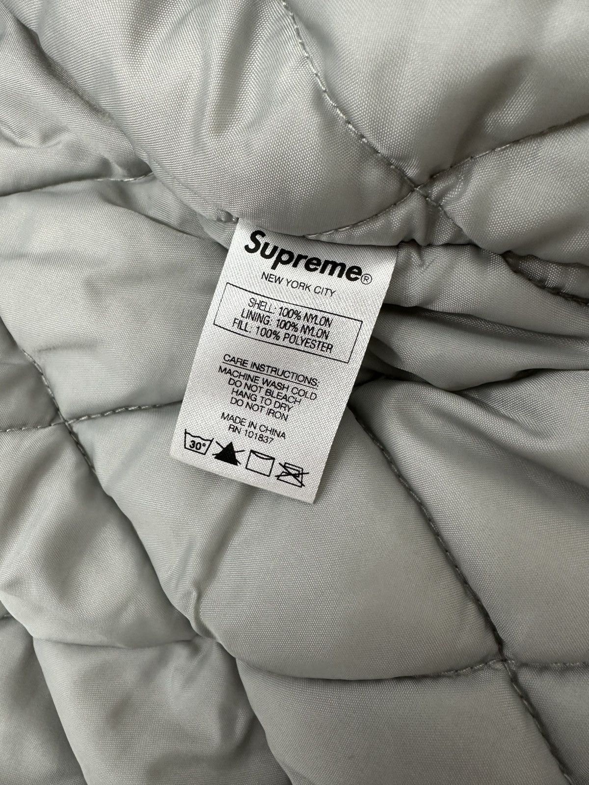 Supreme Supreme Sleeve Script Sideline Jacket Black M SS18 Box Logo Size US M / EU 48-50 / 2 - 12 Thumbnail