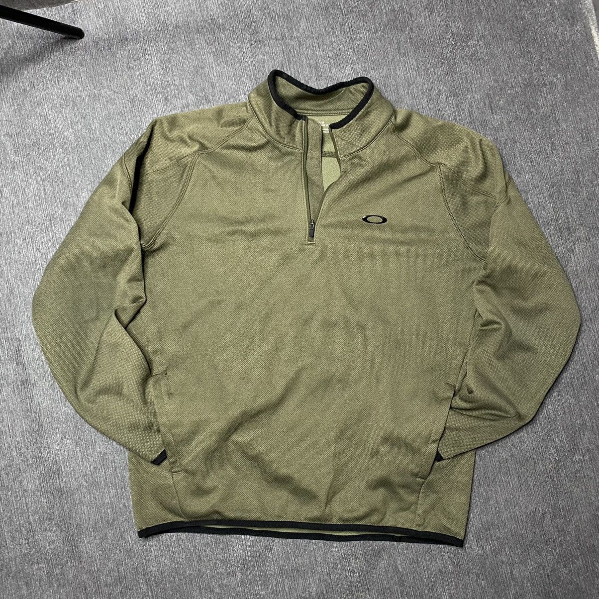 Oakley × Vintage Oakley sweatshirt 1/4 zip Y2k Size US M / EU 48-50 / 2 - 1 Thumbnail