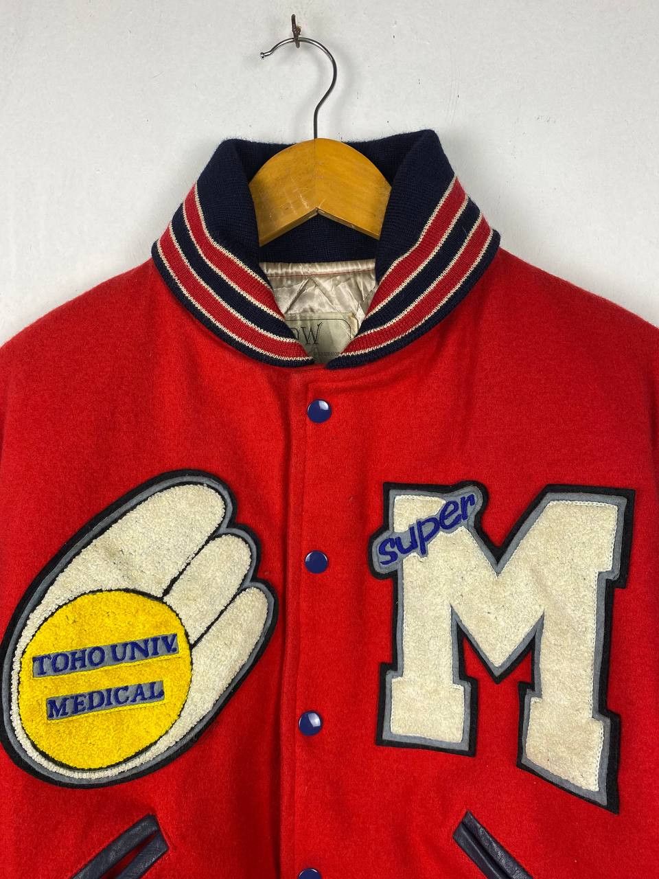 If Six Was Nine vintage mighties football varsity jacket leather sleeves Size US L / EU 52-54 / 3 - 2 Thumbnail