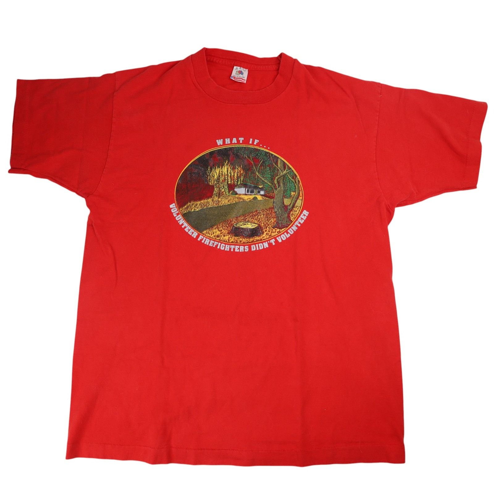 Vintage Vintage West Point Fire Department Graphic T Shirt Size US XL / EU 56 / 4 - 1 Thumbnail